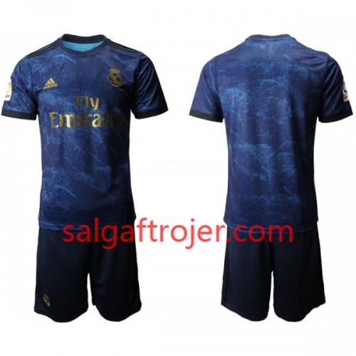 Real Madrid Fodboldtrøjer Børn Udebanesæt 2019/20 Kort ærmer Real Madrid Fodboldtrøjer Børn Udebanesæt 2019/20 Kort ærmer